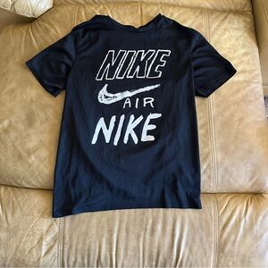 Nike air breathable jersey shirt medium black